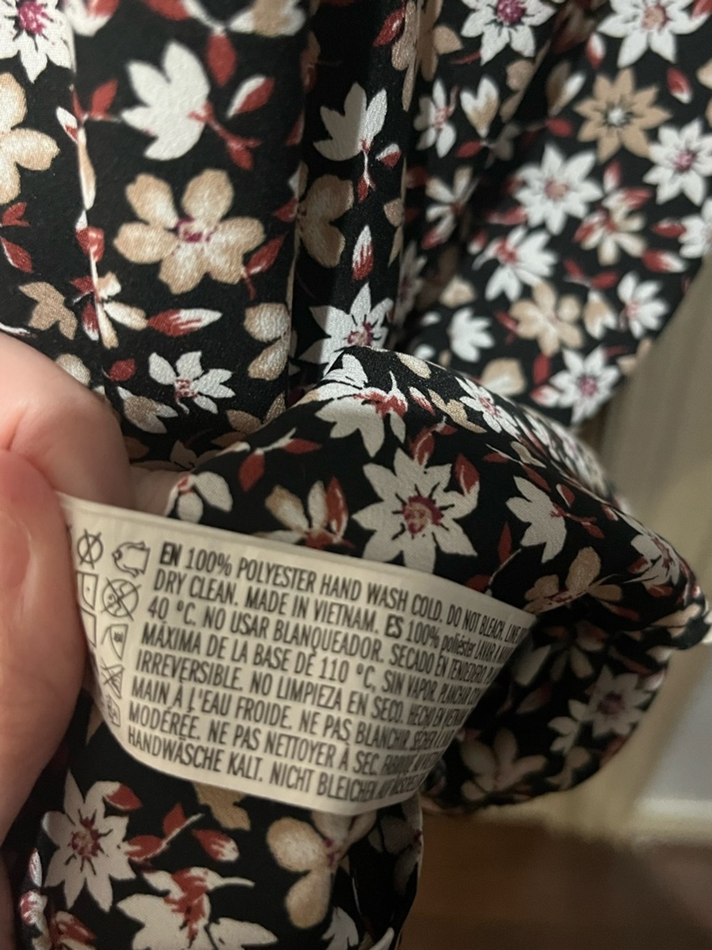 Forever 21 Womens Sleeveless Dress Small Floral Cottagecore Organic Lightweight - Picture 3 of 5